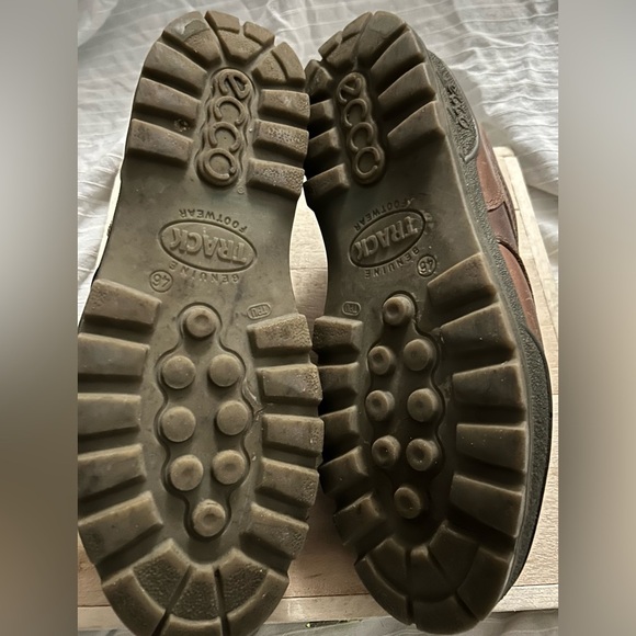 Ecco Brown Genuine Track Footwear Gore-Tex Shoes Mens Size EU 46 US 12 main image 7